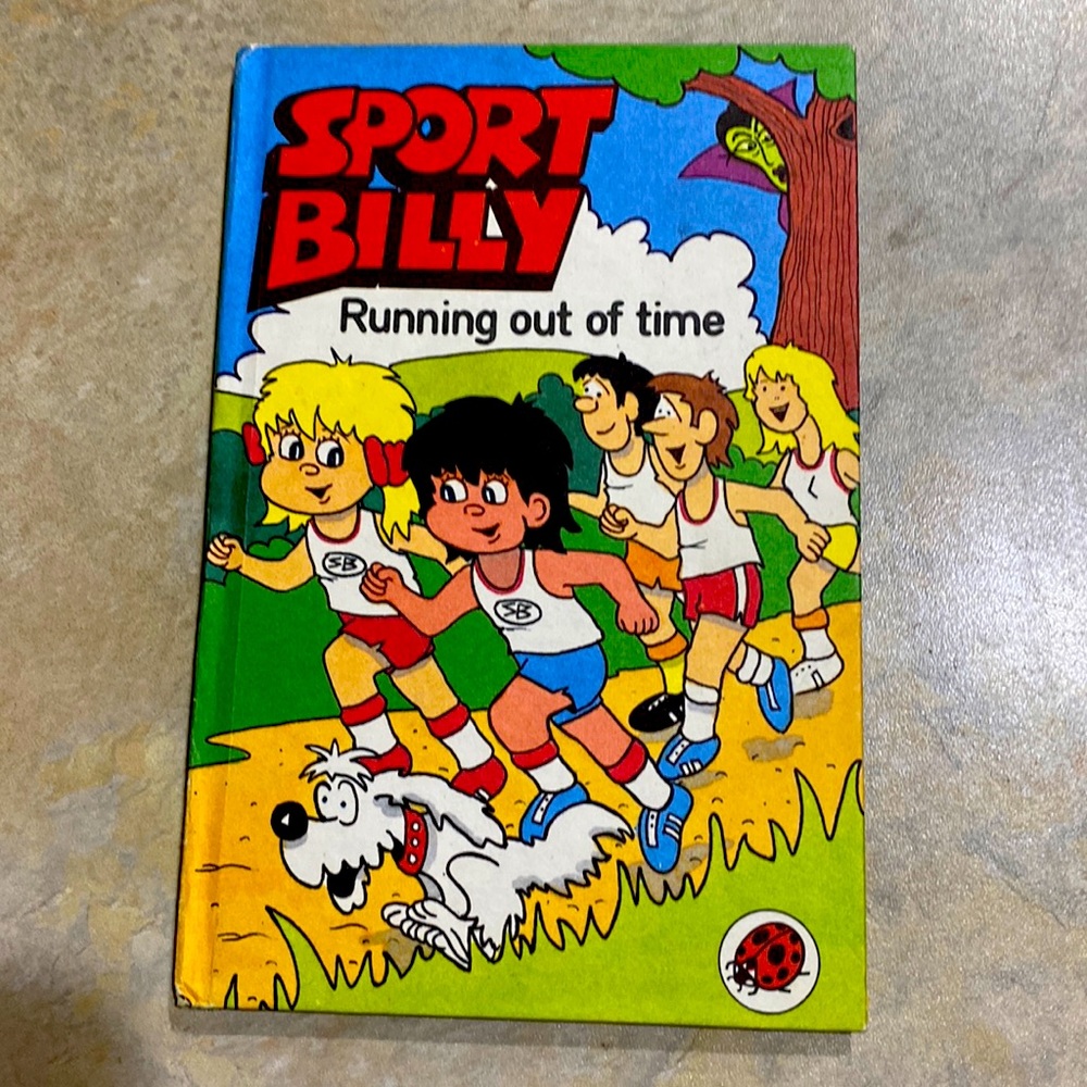 Vintage Sport Billy hardcover comic book , kids, children’s hardcover book